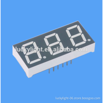 LED manufacturer standard size 6 inch 7 segment display led
